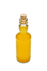 Cocktail bottle isolated on white background