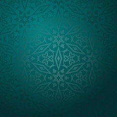 Eastern ornamental background vector illustration.