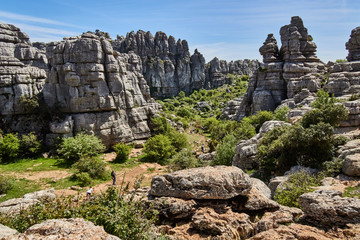 El Torcal Natural Reserve in Malaga, Spain © Evan Frank