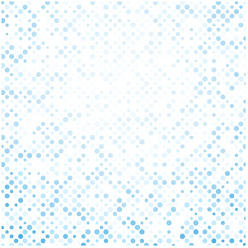 Abstract background with blue dots.