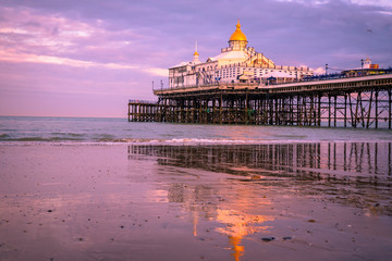 Obraz premium Eastbourne Pier , East Sussex, England.