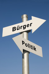 Politik und Bürger - Symbolfoto