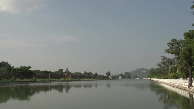 Mandalay, out side the Mandalay palace