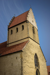Fototapeta na wymiar Große evangelische Kirche in Steinfurt