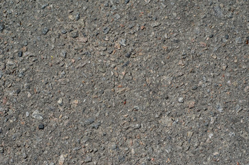 Texture of the old asphalt road