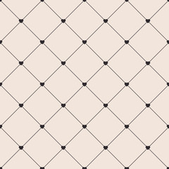 Fototapeta premium Seamless geometric pattern with heart