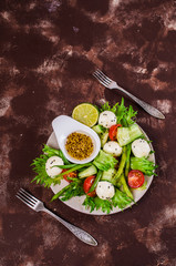 Salad of vegetables
