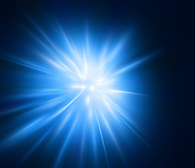 Abstract blue background