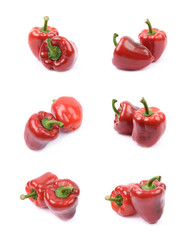 Bell peppers isolated