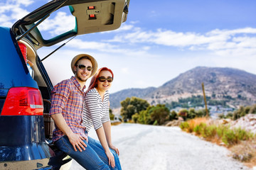 car trip and summer day 