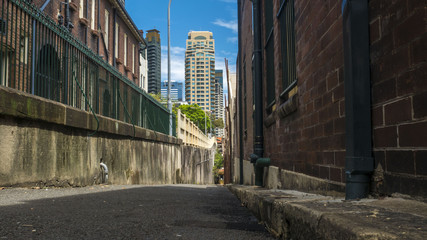 City lane way