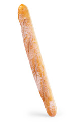 French baguette. Isolated on white background