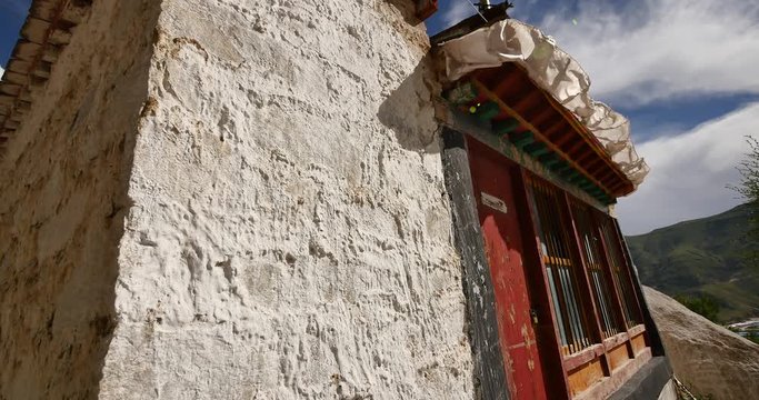 4k lhasa pabangka temple,Tibet.