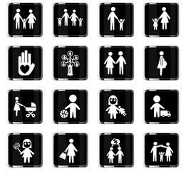 family icon set