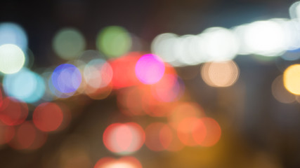 Bokeh colorful background