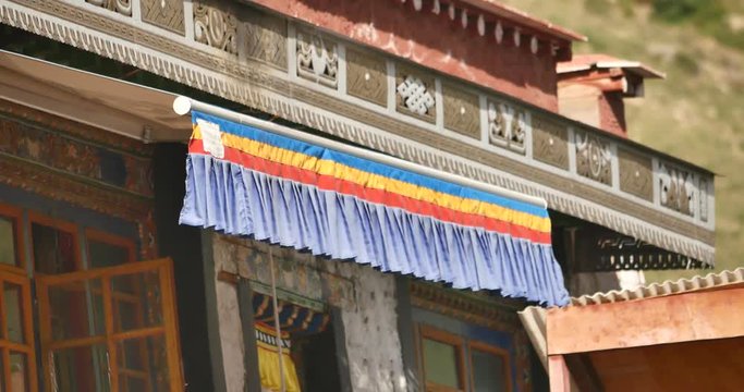 4k lhasa pabangka temple,Tibet.