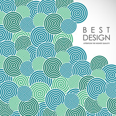 Spiral abstract background