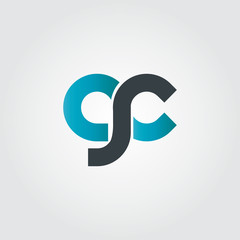 Initial Letter GC Rounded Lowercase Logo