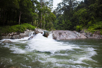 Karom waterfall  is one of the attractions of Nakhon SI thammarat province.