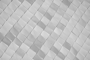 black and white, squares, diamonds, background, closeup.