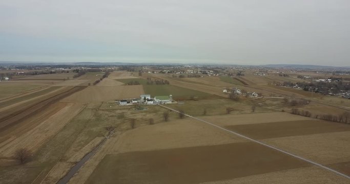 Farmland Aerial View