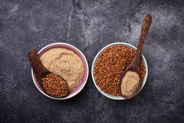 Gluten free buckwheat flour