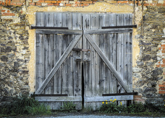 wooden door