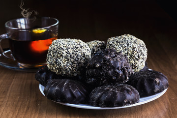 Marshmallows and tea