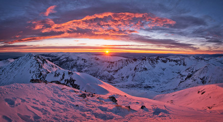 View from peak Musala