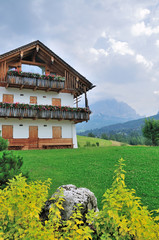 Dolomiti view in Italy