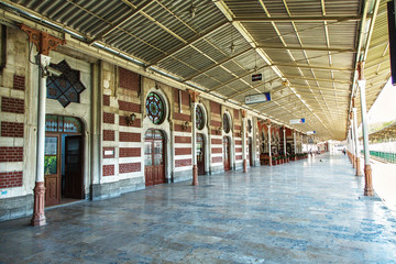 Old Platform on Sirkeci railway station, Istanbul, Turkey