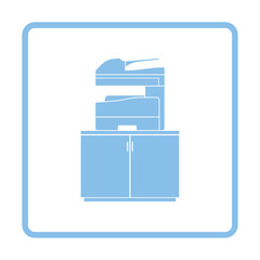 Copying machine icon