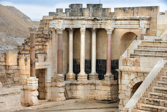 archaeological site, Beit Shean, Israel
