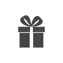 Gift icon, Gift box icon - Illustration
