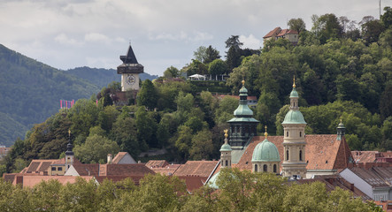 Grazer Schlossberg, Steiermark, Österreich