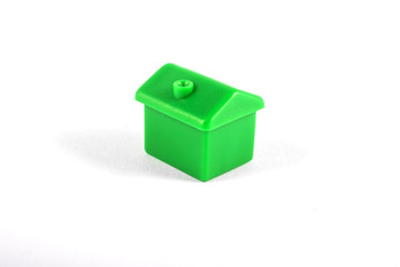Green Coloured Toy House