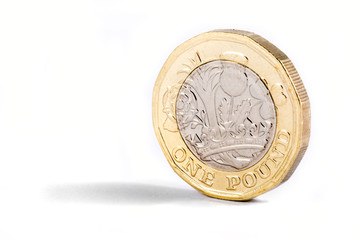 New One Pound Coin - 152750593