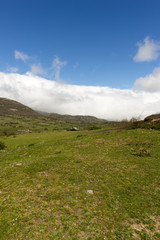 Near the village of fontibre in cantabria