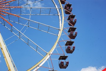  Ferris wheel against the sky