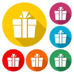 Gift box icon - Illustration