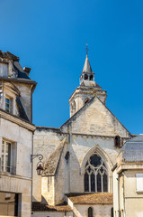 Fototapeta na wymiar Saint Leger Church in Cognac, France