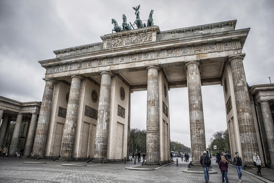 Brandenburger gate in Berlin, Germany