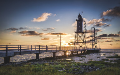 Leuchtturm Obereversand Dorum-Neufeld