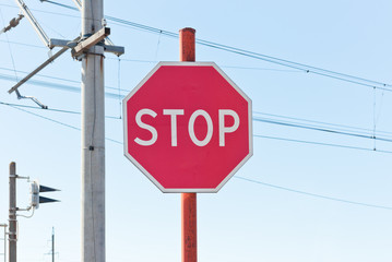 Signs of railway traffic