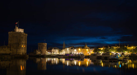 La Rochelle de nuit