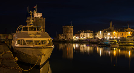 La Rochelle de nuit