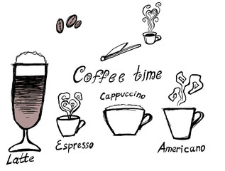 coffee time scetch