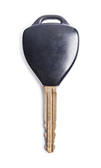 Remote car key isolated on white background