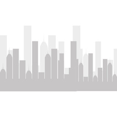 Naklejka premium cityscape buildings isolated icon vector illustration design