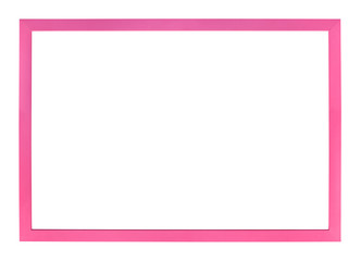 horizontal modern pink picture frame